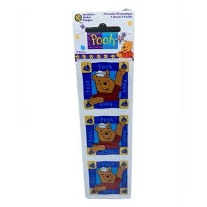 Vintage Sandylion Winnie The Pooh Prismatic Stickers Sealed